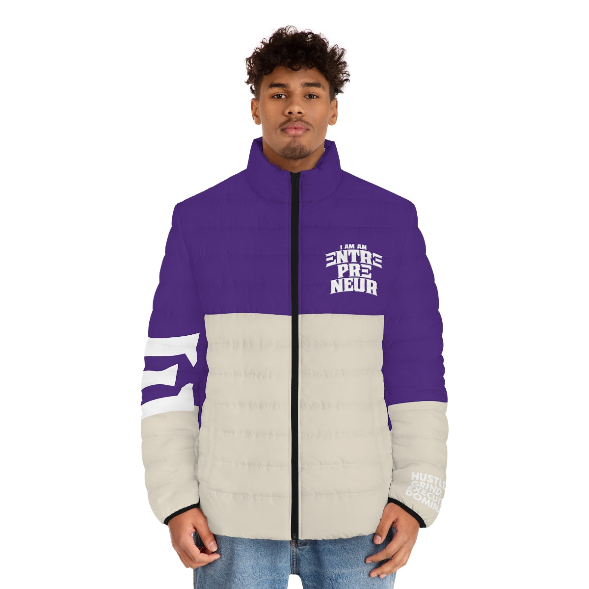 Entrepreneur Purple Puffer Jacket (Fall Collection)